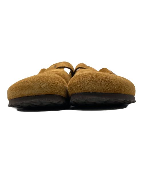 BIRKENSTOCK（ビルケンシュトック）BIRKENSTOCK スウェードサンダル / ボストン / Boston SFB Suede ボストン ソフトフットベッド スウェード サンダル コンフォート コルク Narrow width ナロー幅 1009543 （ブラウン）の古着・服飾アイテム