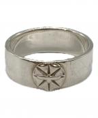 GOD SUNSゴッドサンズ）の古着「シルバーリング / 平打ちリング SVメタル付き / GODSUNS / 23号」