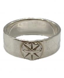 GOD SUNS（ゴッドサンズ）の古着「シルバーリング / 平打ちリング SVメタル付き / GODSUNS / 23号」