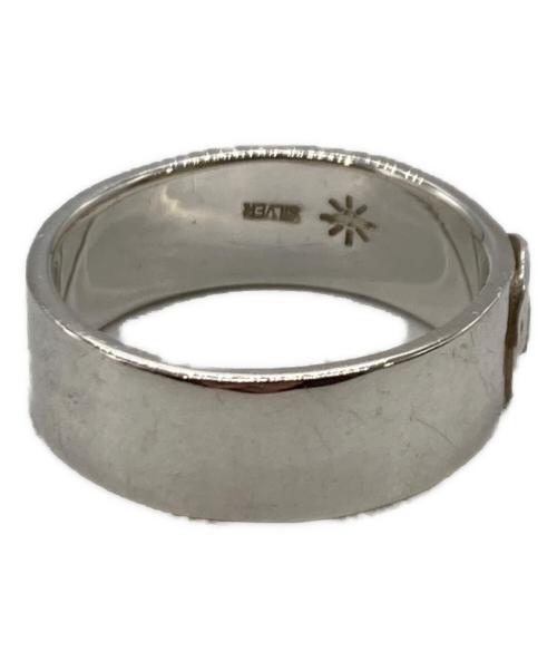 GOD SUNS（ゴッドサンズ）GOD SUNS (ゴッドサンズ) シルバーリング / 平打ちリング SVメタル付き / GODSUNS / 23号 サイズ:23号の古着・服飾アイテム