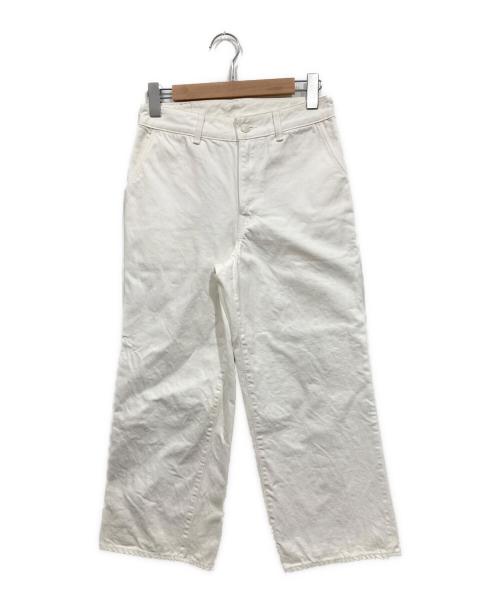 45R（フォーティファイブ・アール）45R (フォーティファイブ・アール) デニムパンツ / シャルロット ホワイト サイズ:1の古着・服飾アイテム