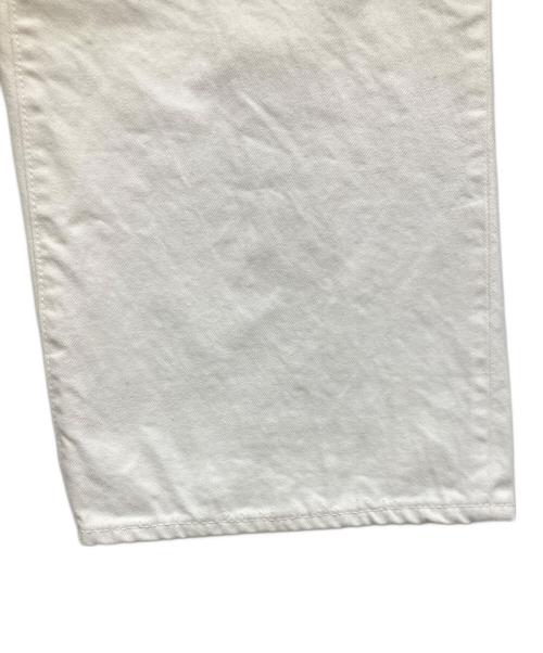 45R（フォーティファイブ・アール）45R (フォーティファイブ・アール) デニムパンツ / シャルロット ホワイト サイズ:1の古着・服飾アイテム