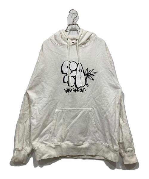 WIND AND SEA（ウィンダンシー）WIND AND SEA (ウィンダンシー) The Simpsons (ザ シンプソンズ) WDS Graffiti Logo Hoodie ホワイト サイズ:XLの古着・服飾アイテム