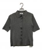 ARPEGE STORYアルページュストーリー）の古着「ポロ衿カーディガン アンサンブル」｜グレー