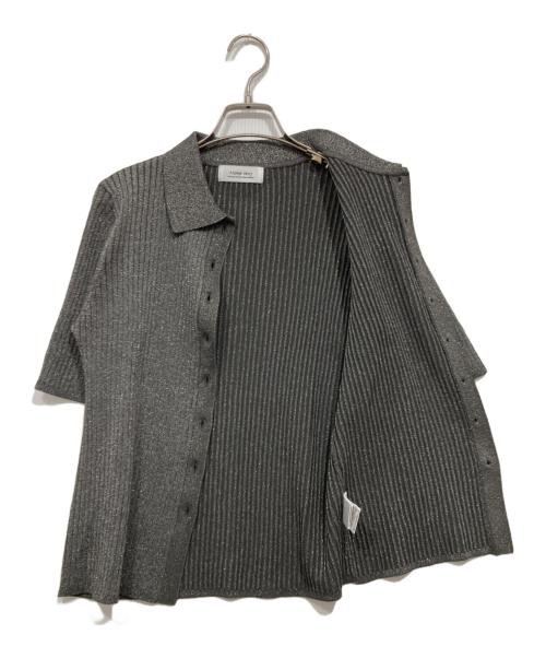 ARPEGE STORY（アルページュストーリー）ARPEGE STORY (アルページュストーリー) ポロ衿カーディガン アンサンブル グレー サイズ:2の古着・服飾アイテム