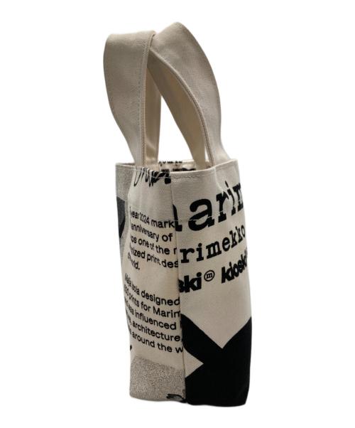 marimekko（マリメッコ）marimekko (マリメッコ) NYYTTI UNIKKO トートバッグ アイボリーの古着・服飾アイテム