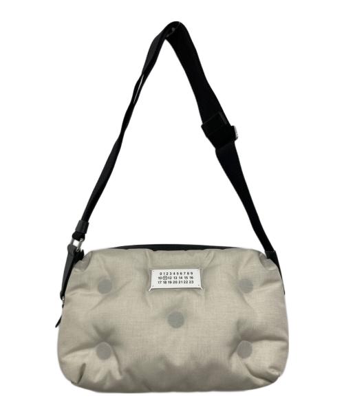 Martin Margiela11（マルタンマルジェラ11）Martin Margiela11 (マルタンマルジェラ11) ピローショルダーバッグ / GLAM SLAM SPORT CAMERA BAG ホワイトの古着・服飾アイテム