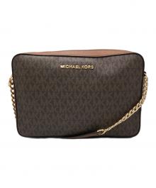 MICHAEL KORS（マイケル・コース）の古着「ショルダーバッグ」｜ブラウン