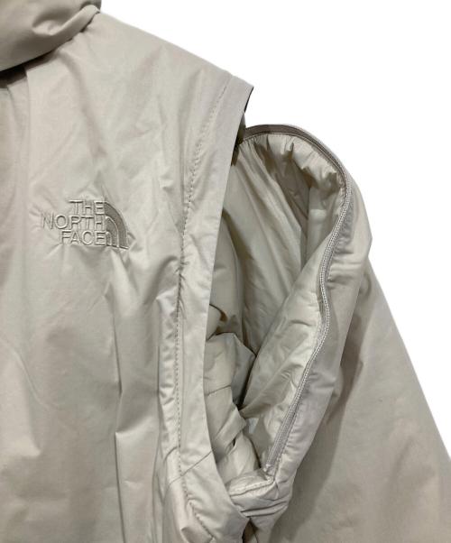 THE NORTH FACE（ザ ノース フェイス）THE NORTH FACE (ザ ノース フェイス) ダウンジャケット / ジップインサニーヌックジャケット アイボリー サイズ:Lの古着・服飾アイテム