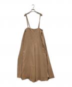 VERMEIL par ienaヴェルメイユ パー イエナ）の古着「バックリボンサロペット」｜ベージュ