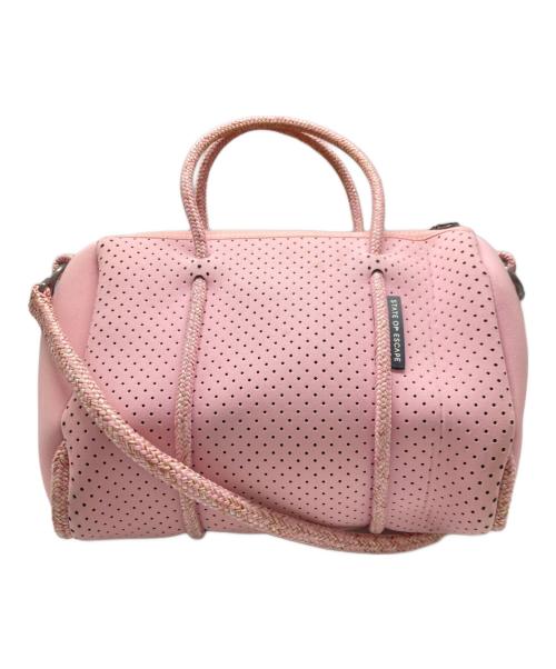 STATE OF ESCAPE（ステイトオブエスケープ）STATE OF ESCAPE (ステイトオブエスケープ) プリクエルS 2WAYバッグ ピンクの古着・服飾アイテム