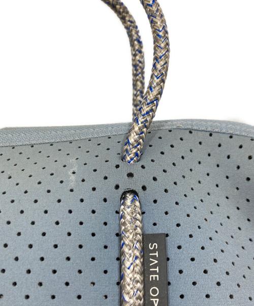 STATE OF ESCAPE（ステイトオブエスケープ）STATE OF ESCAPE (ステイトオブエスケープ) プリクエルS 2WAYバッグ ブルーの古着・服飾アイテム