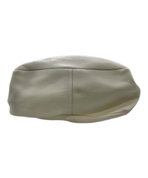 YOUNG & OLSEN The DRYGOODS STORE（ヤングアンドオルセン ザ ドライグッズストア）YOUNG & OLSEN The DRYGOODS STORE (ヤングアンドオルセン ザ ドライグッズストア) レザートートバッグ ホワイトの古着・服飾アイテム