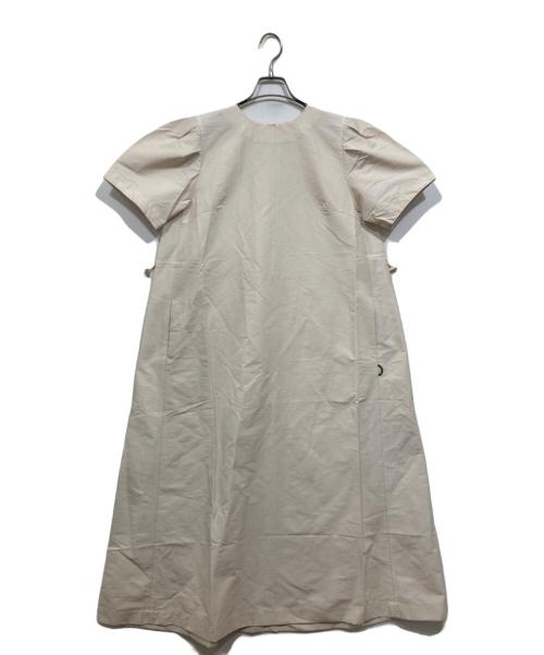 HeRIN.CYE（ヘリンドットサイ）HeRIN.CYE (ヘリンドットサイ) Aラインワンピース アイボリー サイズ:FREEの古着・服飾アイテム