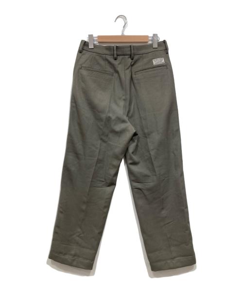 WACKO MARIA（ワコマリア）WACKO MARIA (ワコマリア) テーパードトラウザーパンツ / DOUBLE PLEATED CHINO TROUSERS -TYPE-2- グリーン サイズ:Lの古着・服飾アイテム