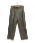 WACKO MARIA（ワコマリア）の古着「テーパードトラウザーパンツ / DOUBLE PLEATED CHINO TROUSERS -TYPE-2-」｜グリーン