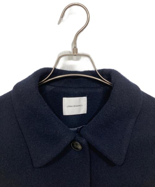 URBAN RESEARCH（アーバンリサーチ）URBAN RESEARCH (アーバンリサーチ) ウールモッサショートコート ブラック サイズ:Freeの古着・服飾アイテム