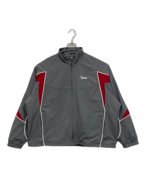 SUPREME（シュプリーム）Supreme (シュプリーム) コントラストパイピングトラックジャケット / Contrast Piping Track Jacket グレー サイズ:Mの古着・服飾アイテム