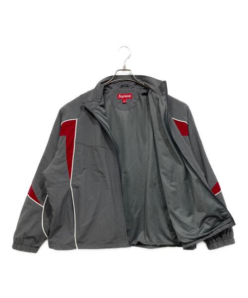 SUPREME（シュプリーム）Supreme (シュプリーム) コントラストパイピングトラックジャケット / Contrast Piping Track Jacket グレー サイズ:Mの古着・服飾アイテム