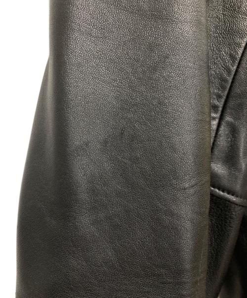 JACKROSE（ジャックローズ）JACKROSE (ジャックローズ) ダブルライダースジャケット ブラック サイズ:Lの古着・服飾アイテム