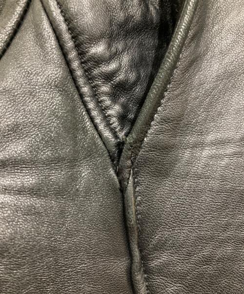 JACKROSE（ジャックローズ）JACKROSE (ジャックローズ) ダブルライダースジャケット ブラック サイズ:Lの古着・服飾アイテム