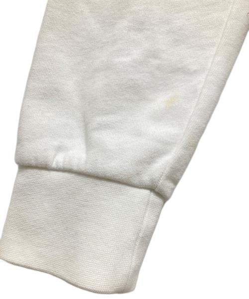 POLO RALPH LAUREN（ポロ・ラルフローレン）POLO RALPH LAUREN (ポロ・ラルフローレン) 転写プリントプルオーバーパーカー ホワイト サイズ:Mの古着・服飾アイテム