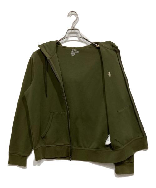 POLO RALPH LAUREN（ポロ・ラルフローレン）POLO RALPH LAUREN (ポロ・ラルフローレン) ジップパーカー グリーン サイズ:Mの古着・服飾アイテム