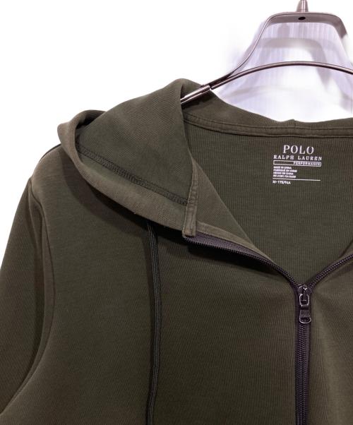 POLO RALPH LAUREN（ポロ・ラルフローレン）POLO RALPH LAUREN (ポロ・ラルフローレン) ジップパーカー グリーン サイズ:Mの古着・服飾アイテム