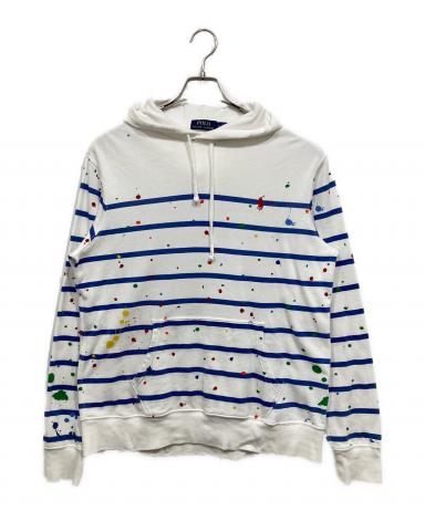 POLO Ralph Lauren ボーダーパーカー　ネイビー　M 現行　レア POLO RALPH LAUREN（ポロ・ラルフローレン） 新品 POLO RALPH LAUREN