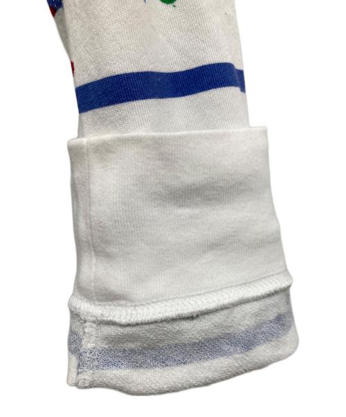 POLO RALPH LAUREN（ポロ・ラルフローレン）POLO RALPH LAUREN (ポロ・ラルフローレン) ボーダーパーカー ホワイト サイズ:Mの古着・服飾アイテム