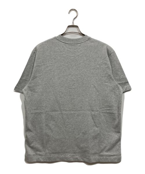 LACOSTE（ラコステ）LACOSTE (ラコステ) ヘビーウェイトブランドネームロゴTシャツ グレー サイズ:5の古着・服飾アイテム