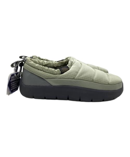 LACOSTE（ラコステ）LACOSTE (ラコステ) 中綿キルティングスリッポン / SERVE SLIPPER グリーン サイズ:UK10の古着・服飾アイテム