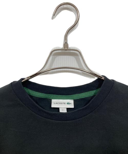 LACOSTE（ラコステ）LACOSTE (ラコステ) クルーネックスウェット ブラック サイズ:US　Lの古着・服飾アイテム