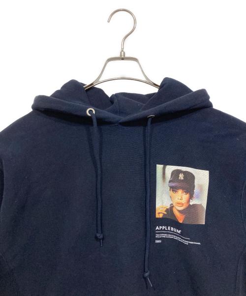 APPLEBUM（アップルバム）APPLEBUM (アップルバム) プルオーバーパーカー ネイビー サイズ:XLの古着・服飾アイテム