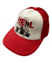 Hysteric Glamour（ヒステリックグラマー）の古着「メッシュキャップ」｜レッド