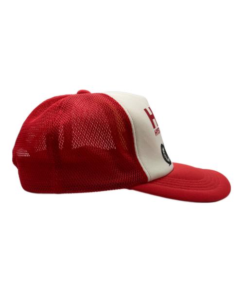 Hysteric Glamour（ヒステリックグラマー）Hysteric Glamour (ヒステリックグラマー) メッシュキャップ レッド サイズ:Freeの古着・服飾アイテム