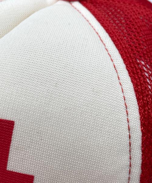 Hysteric Glamour（ヒステリックグラマー）Hysteric Glamour (ヒステリックグラマー) メッシュキャップ レッド サイズ:Freeの古着・服飾アイテム