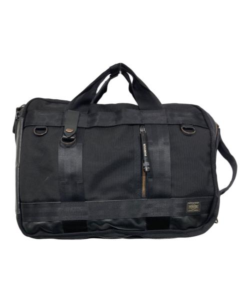 PORTER（ポーター）PORTER (ポーター) HEAT/3WAYブリーフバッグ ブラックの古着・服飾アイテム