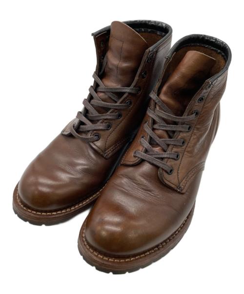 RED WING（レッドウィング）RED WING (レッドウィング) レースアップブーツ / ベックマン シガー / ブラウン サイズ:8 1/2Dの古着・服飾アイテム