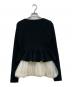 eimy istoire (エイミーイストワール) バルーンヘムニットカーディガン ブラック サイズ:Free：8000円