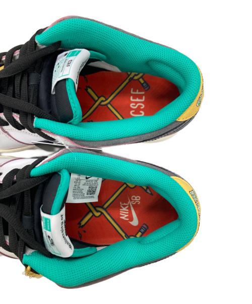 NIKE SB（ナイキエスビー）NIKE SB CSEF (シーエスイーエフ) DUNK LOW PRO QS /  × CSEF ナイキ SB ダンク ロー プロ × CSEF  / HJ4132-100 ホワイト×グリーン サイズ:29.0 未使用品の古着・服飾アイテム