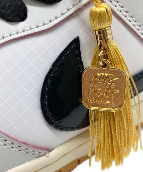 NIKE SB（ナイキエスビー）NIKE SB CSEF (シーエスイーエフ) DUNK LOW PRO QS /  × CSEF ナイキ SB ダンク ロー プロ × CSEF  / HJ4132-100 ホワイト×グリーン サイズ:29.0 未使用品の古着・服飾アイテム