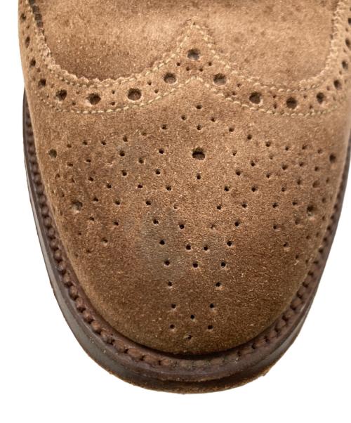 Crockett & Jones（クロケット＆ジョーンズ）Crockett & Jones (クロケット＆ジョーンズ) スウェードウィングチップシューズ / ALBEMARLE ブラウン サイズ:8Eの古着・服飾アイテム