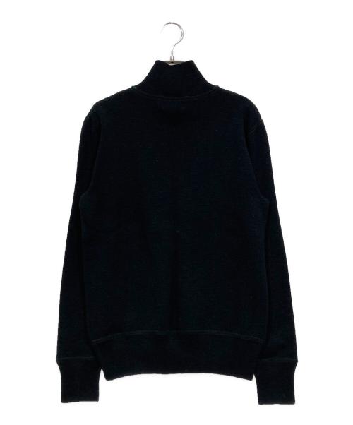 POLO RALPH LAUREN（ポロ・ラルフローレン）POLO RALPH LAUREN (ポロ・ラルフローレン) ハーフジップスウェット ブラック サイズ:Sの古着・服飾アイテム