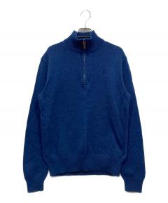 中古・古着通販】ALAIN (アラン) ショールカラーカーディガン ネイビー