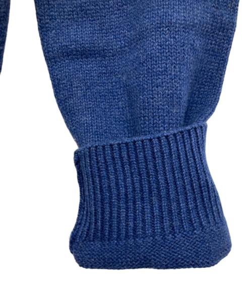 POLO RALPH LAUREN（ポロ・ラルフローレン）POLO RALPH LAUREN (ポロ・ラルフローレン) ハーフジップニット ブルー サイズ:Sの古着・服飾アイテム