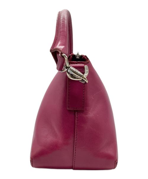 HIROFU（ヒロフ）HIROFU (ヒロフ) ハンドバッグ ショッキングピンクの古着・服飾アイテム