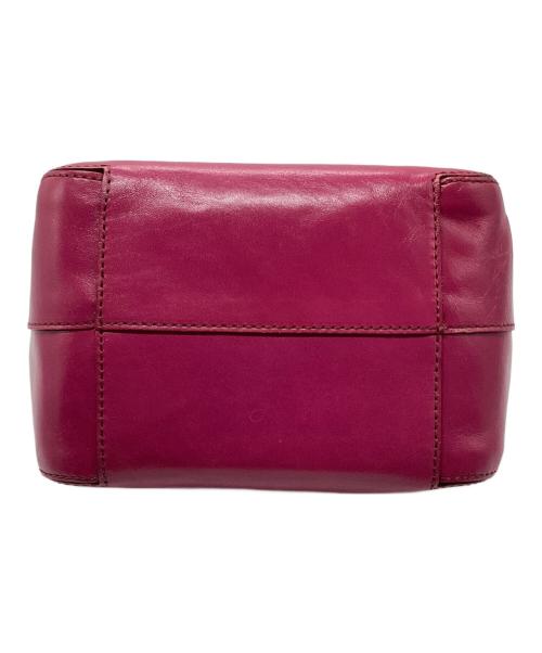 HIROFU（ヒロフ）HIROFU (ヒロフ) ハンドバッグ ショッキングピンクの古着・服飾アイテム