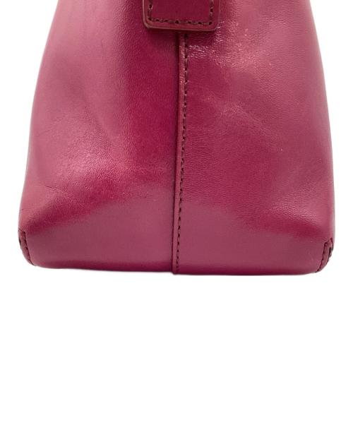 HIROFU（ヒロフ）HIROFU (ヒロフ) ハンドバッグ ショッキングピンクの古着・服飾アイテム