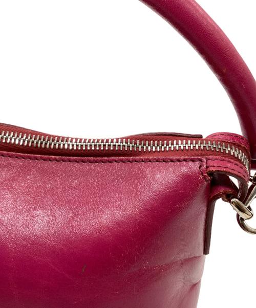 HIROFU（ヒロフ）HIROFU (ヒロフ) ハンドバッグ ショッキングピンクの古着・服飾アイテム